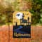 Spooky House Halloween Outdoor Garden Flag with Bats & Witch, 12.5" x 18"
